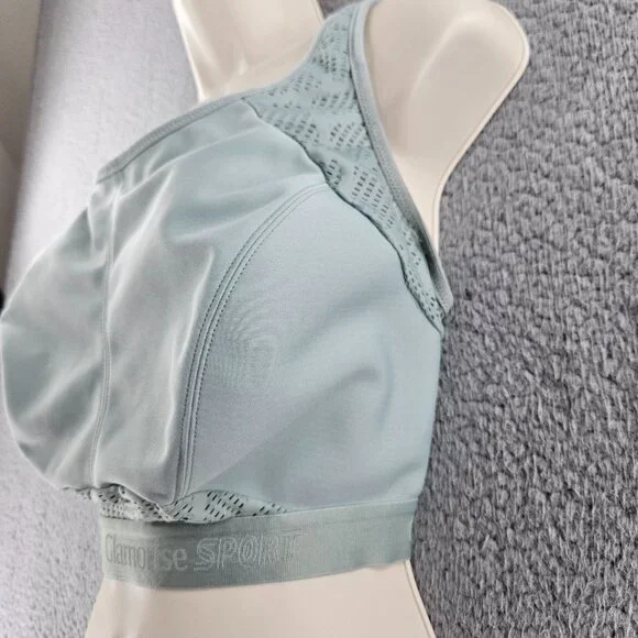 Glamorise‎ Sport Bra Womens 40G High Impact Full Coverage Wireless Mesh Support - Picture 5 of 11